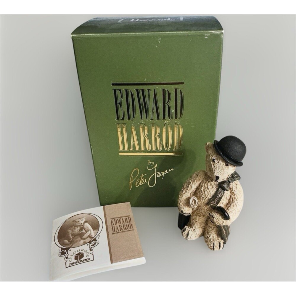 CITY GENT Edward Harrod Peter Fagan Colourbox Bear Rare Vintage Collectible 1996